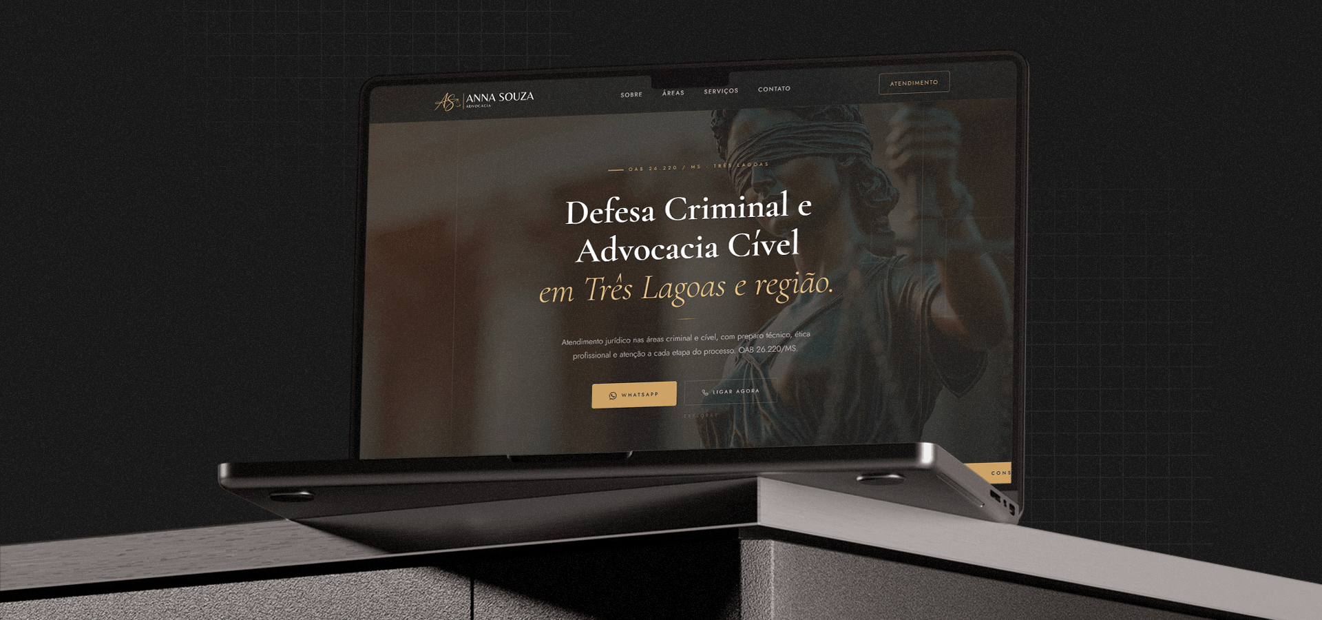 Identidade Visual e Website para Dra. Anna Souza, imagem 1