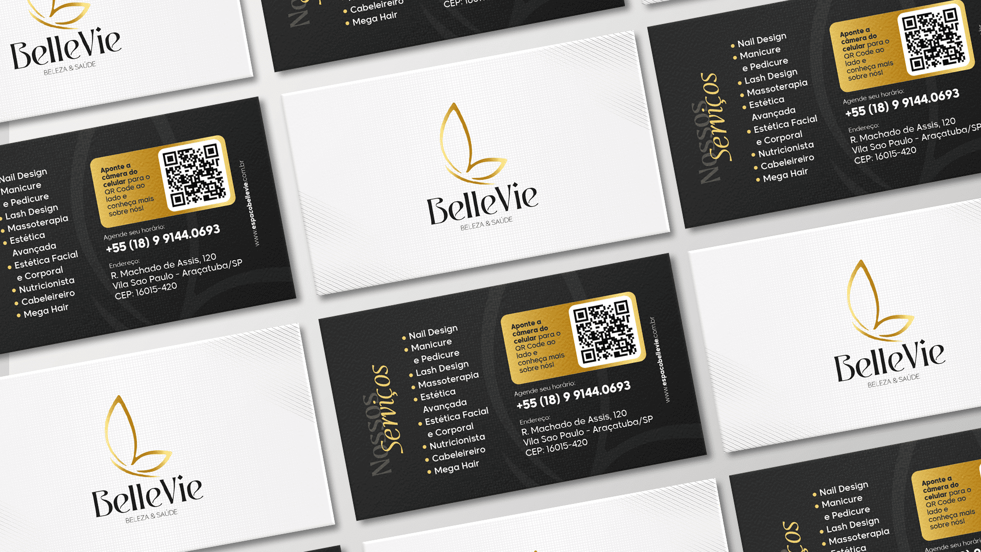 Identidade Visual e Redes Sociais para BelleVie Beleza & Saúde, imagem 4