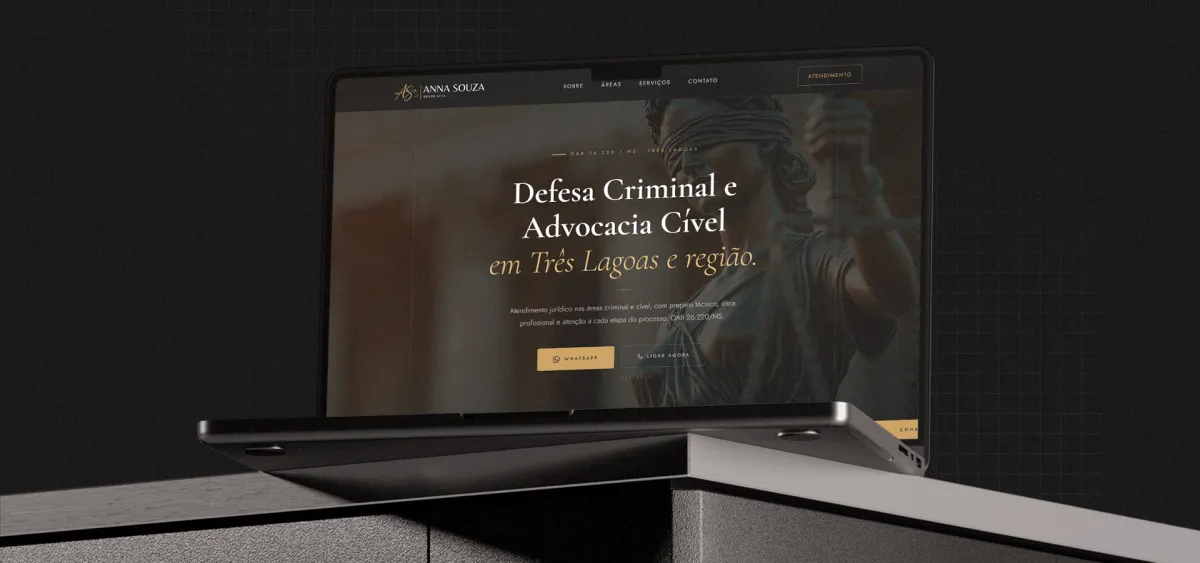 Identidade Visual e Website para Dra. Anna Souza