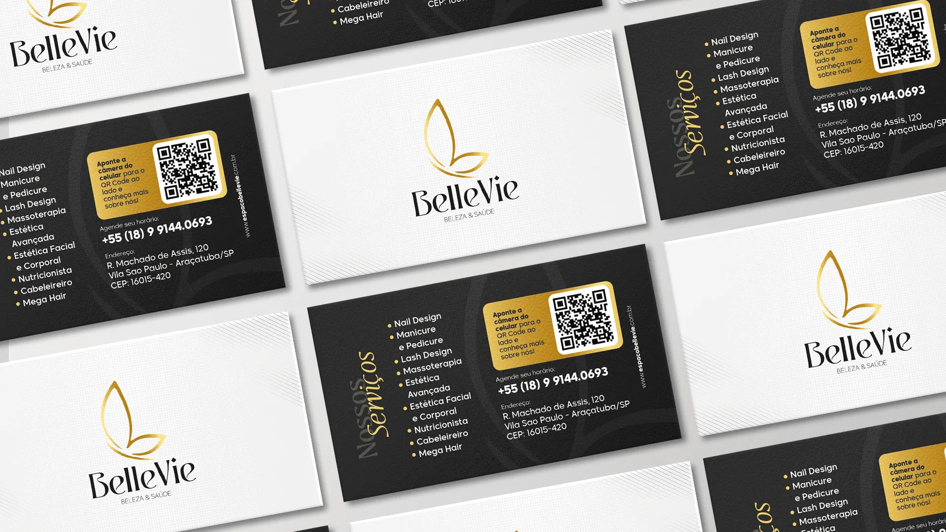 Identidade Visual e Redes Sociais para BelleVie Beleza & Saúde, imagem 4